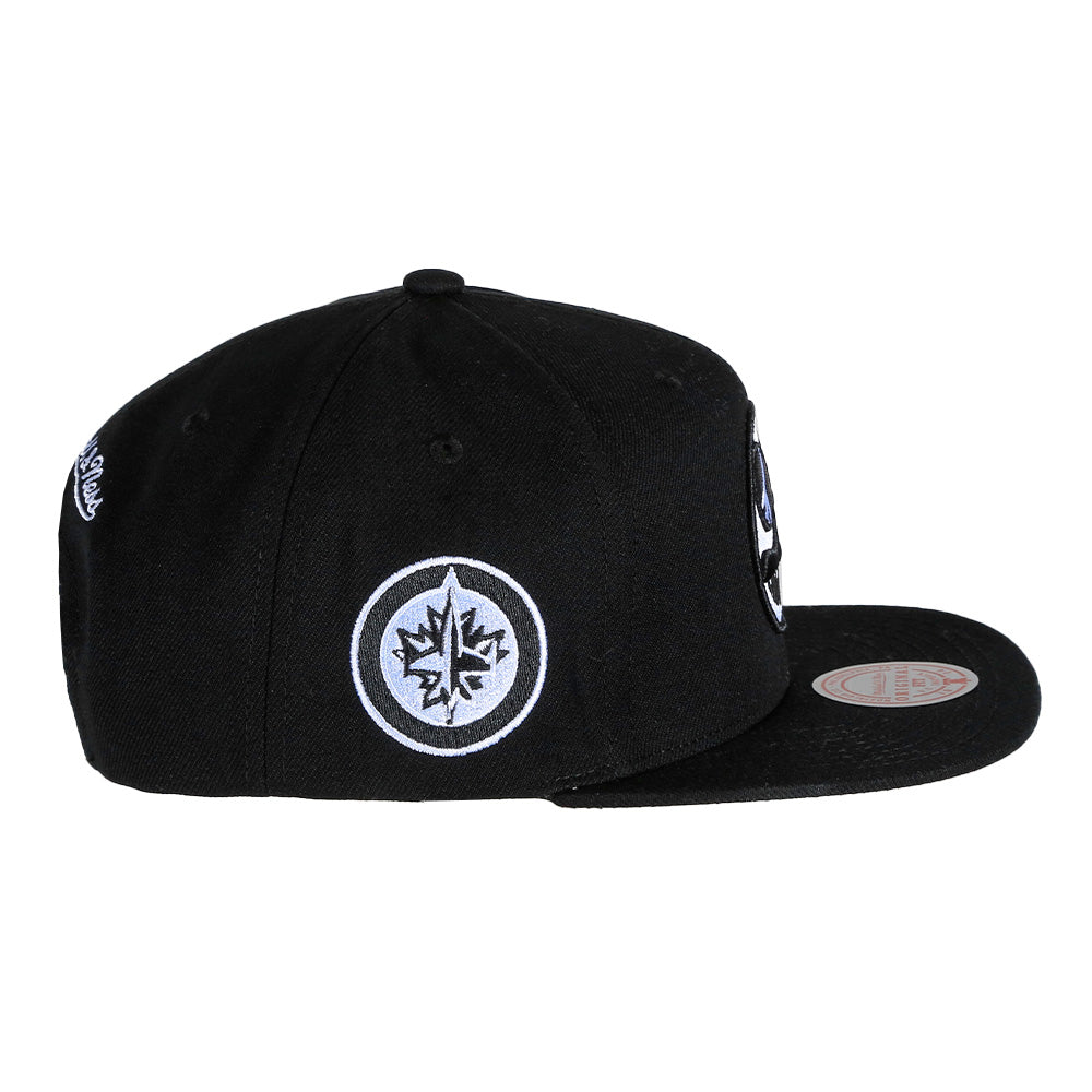 EVERGREEN BLACK WHITE SNAPBACK