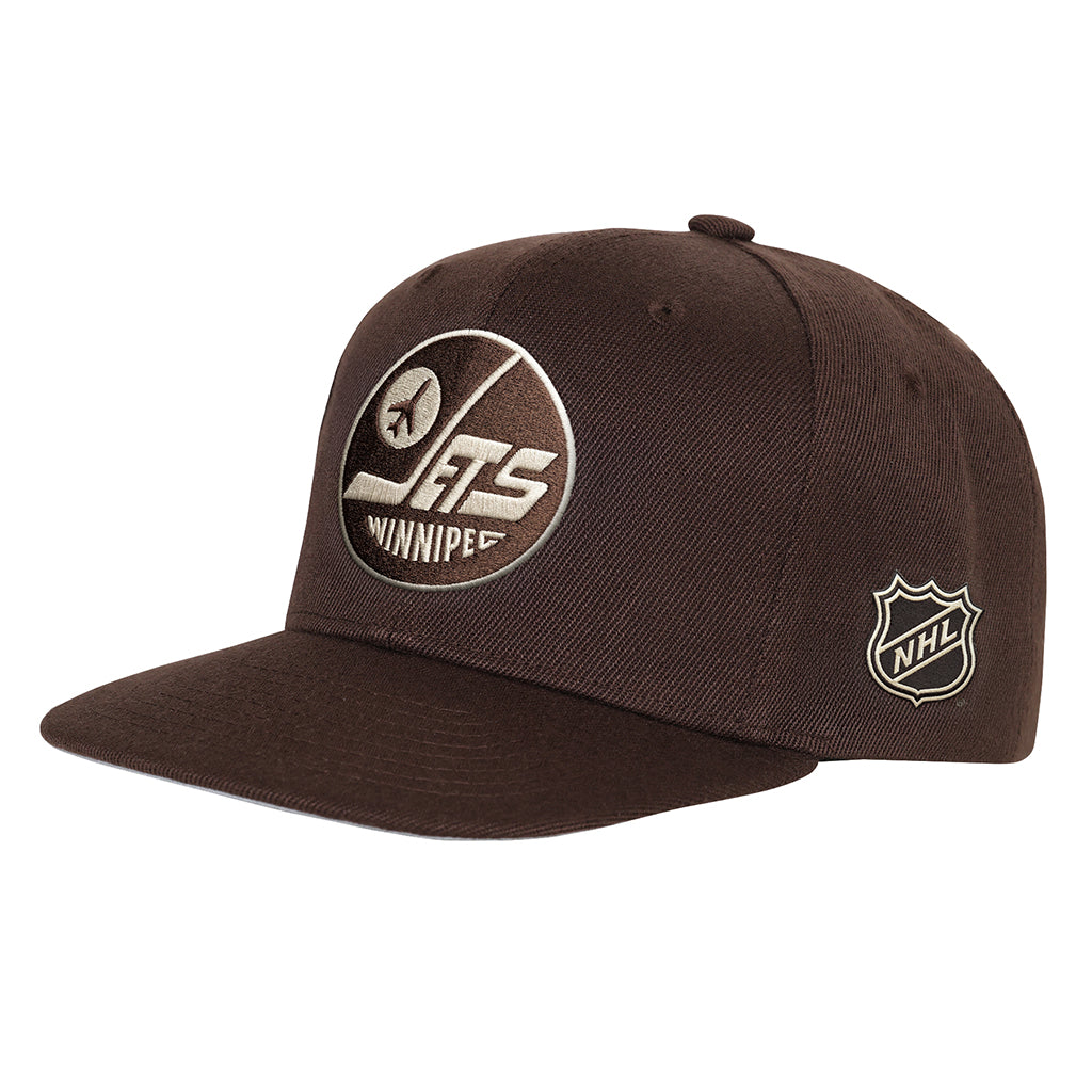 YOUTH ALT BROWN FLATBRIM CAP