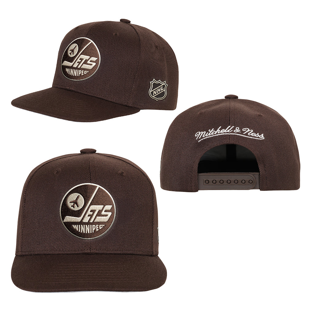 YOUTH ALT BROWN FLATBRIM CAP