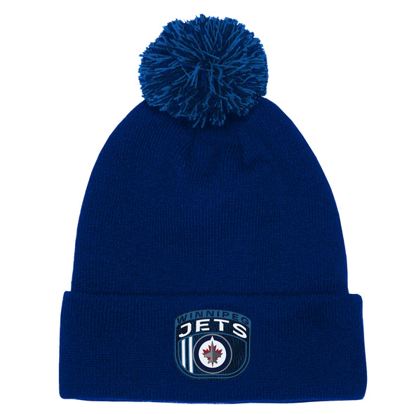 YOUTH DRAFT BEANIE W/POM 24