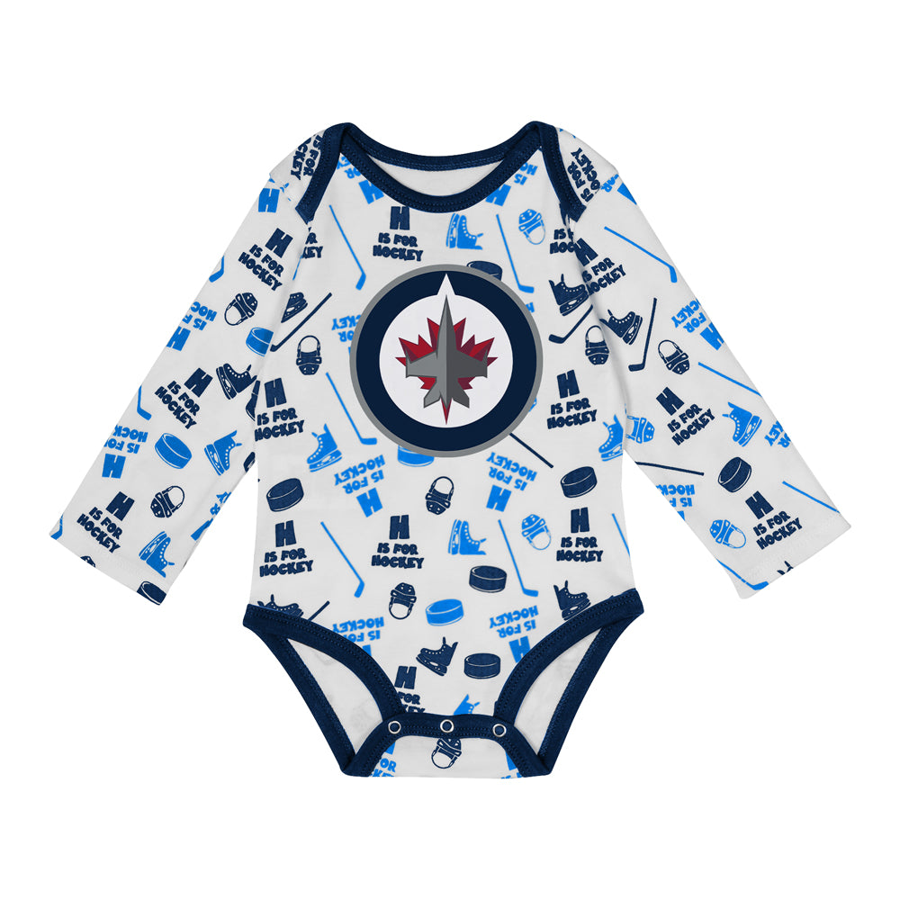 Jets Baby selling Set, Winnipeg Jets, NHL Hockey baby Uniform