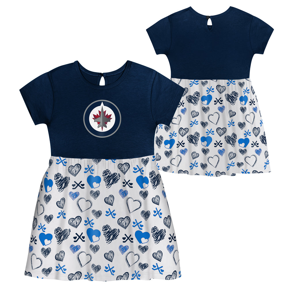 TODDLER GIRLS ALL HEART DRESS