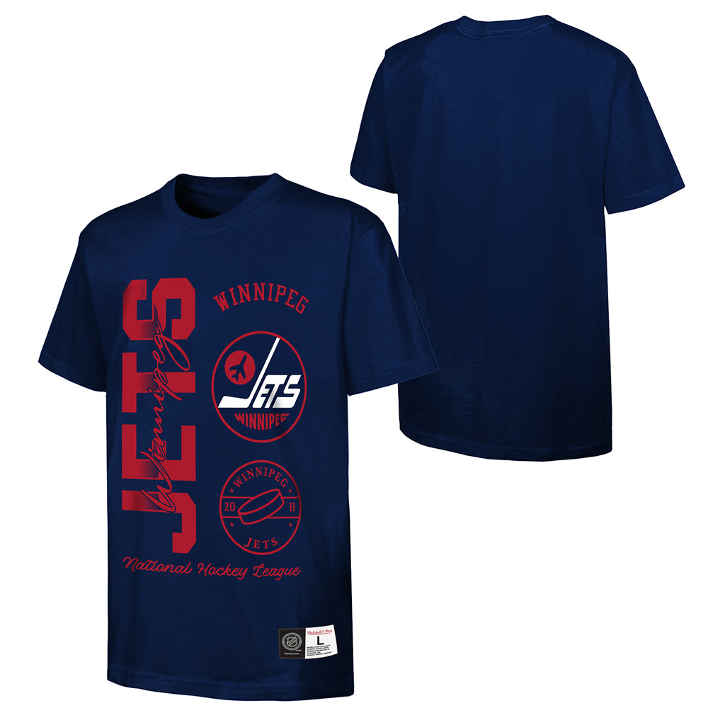 YOUTH ALT S/S STACKED TEE