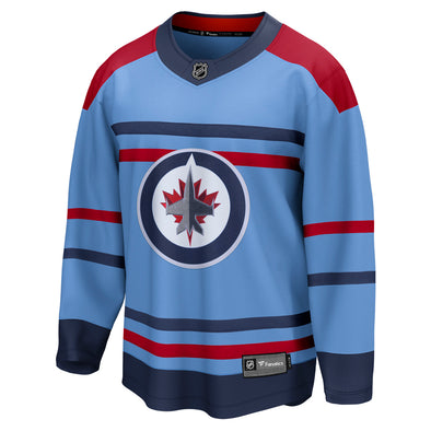 NHL Winnipeg Jets Custom Name Number Retro Reverse Classic Fleece