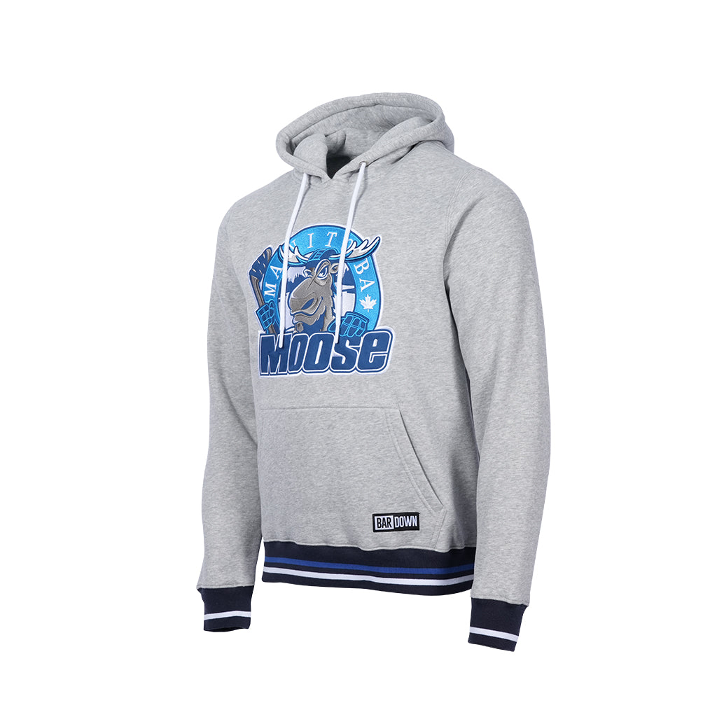 MOOSE ALT CUFFED HOOD GREY