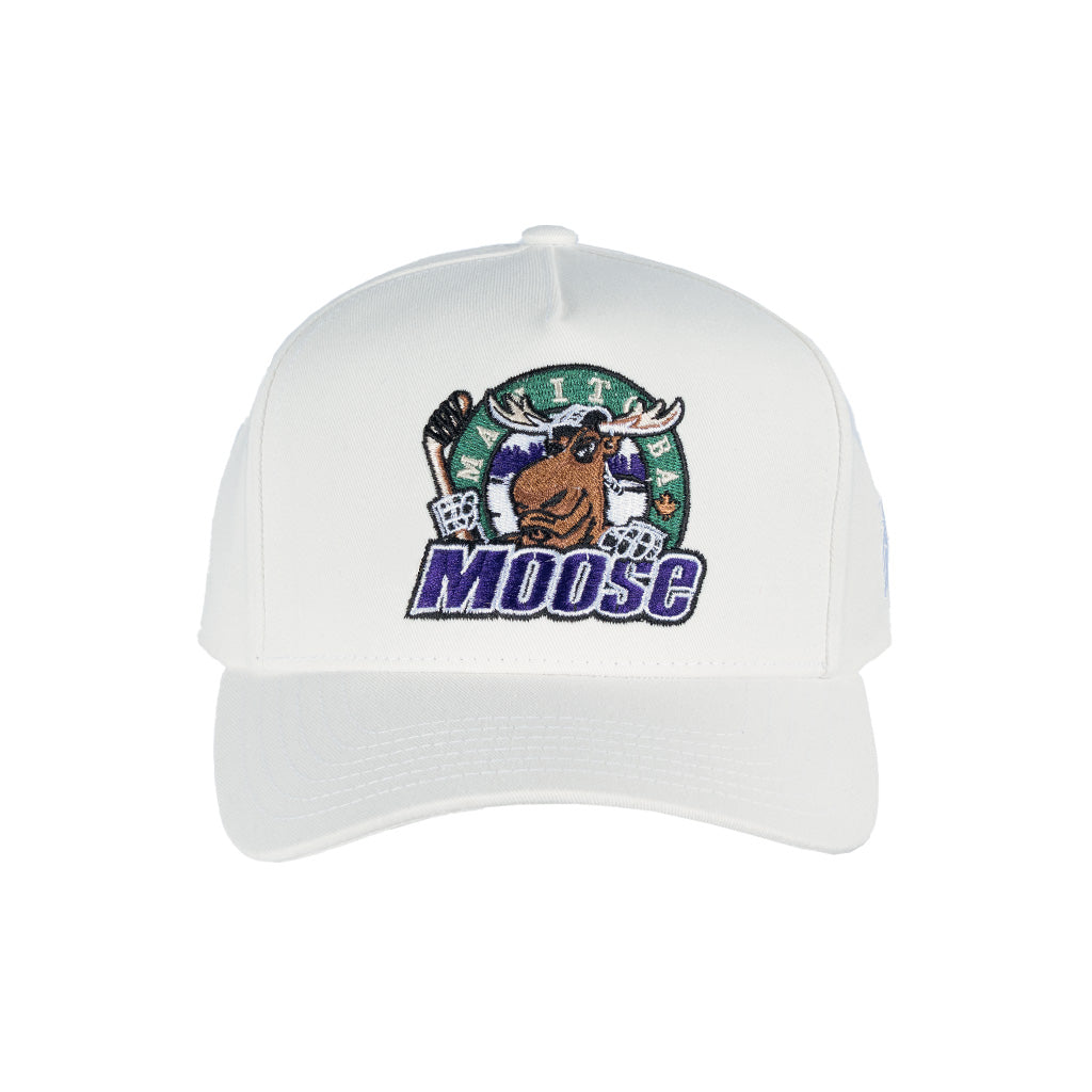 MOOSE FFO RETRO CAP WHITE