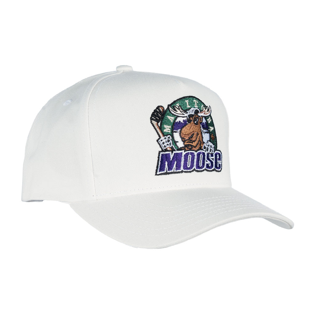 MOOSE FFO RETRO CAP WHITE