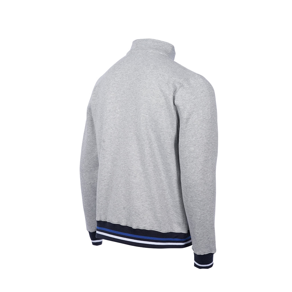MOOSE ALT CUFFED 1/4 ZIP GREY