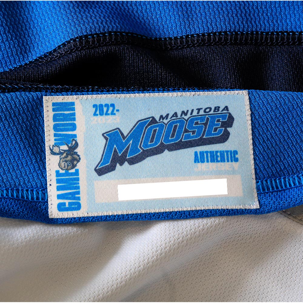 MOOSE GAME WORN JERSEY 10 POLEI