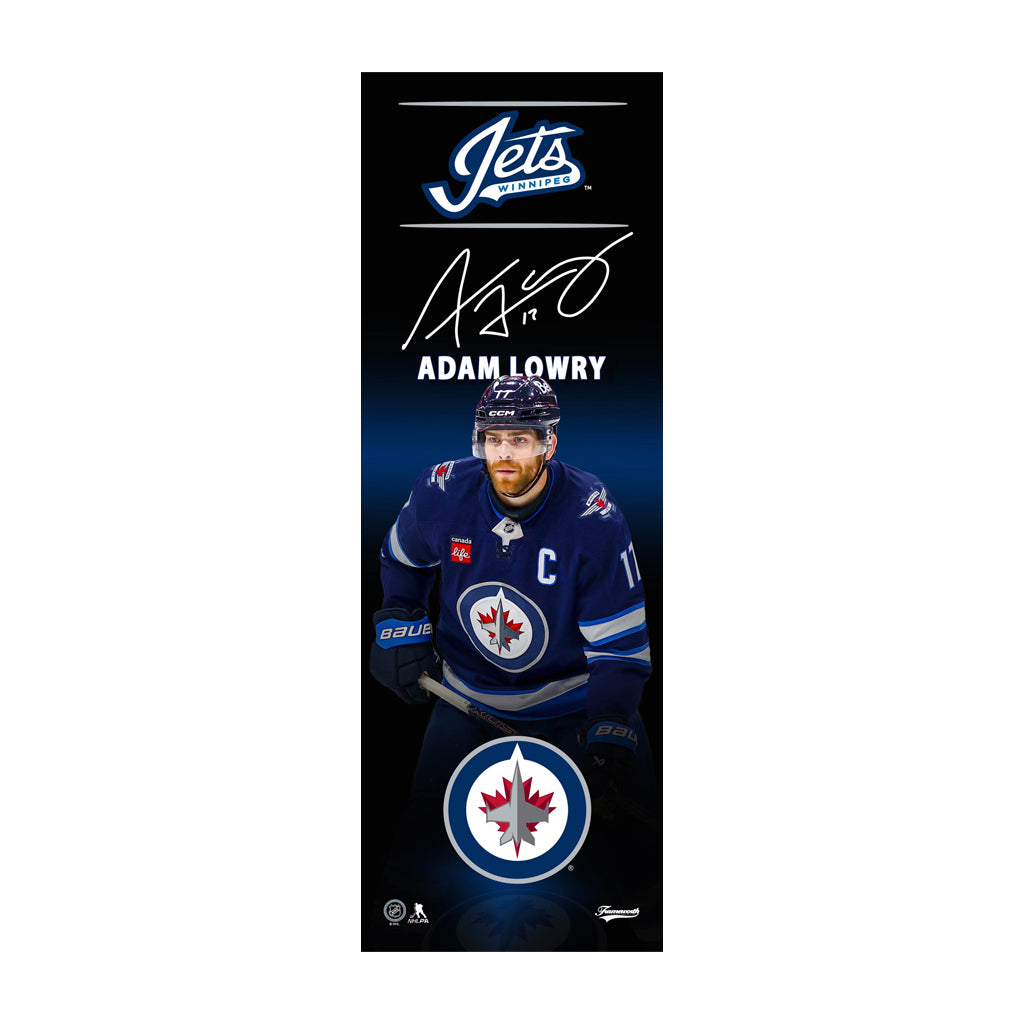 5 X 15 PLAYER PLAQUE - 17 LOWRY