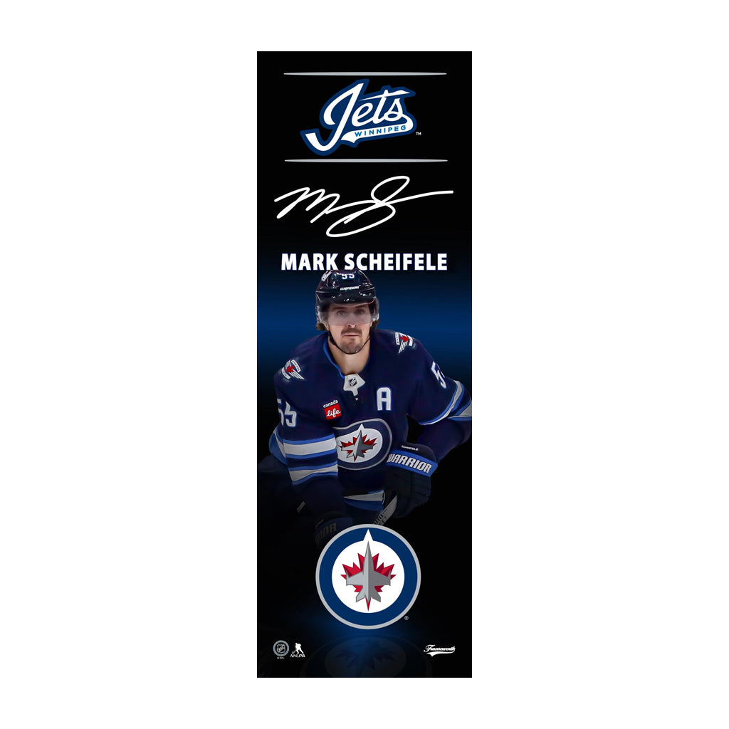 5 X 15 PLAYER PLAQUE - 55 SCHEIFELE