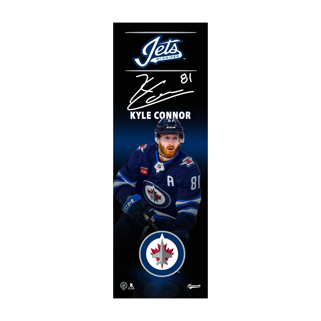 5 X 15 PLAYER PLAQUE - 81 CONNOR