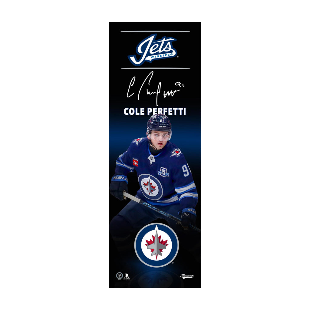 5 X 15 PLAYER PLAQUE - 91 PERFETTI