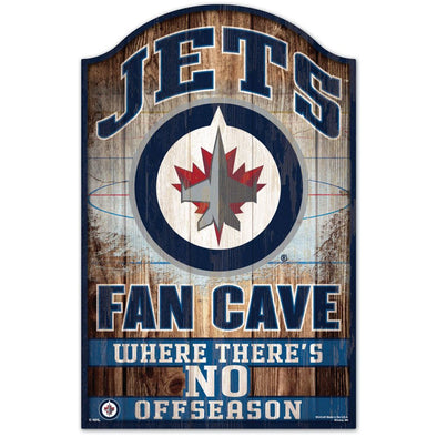 JETS FAN CAVE SIGN