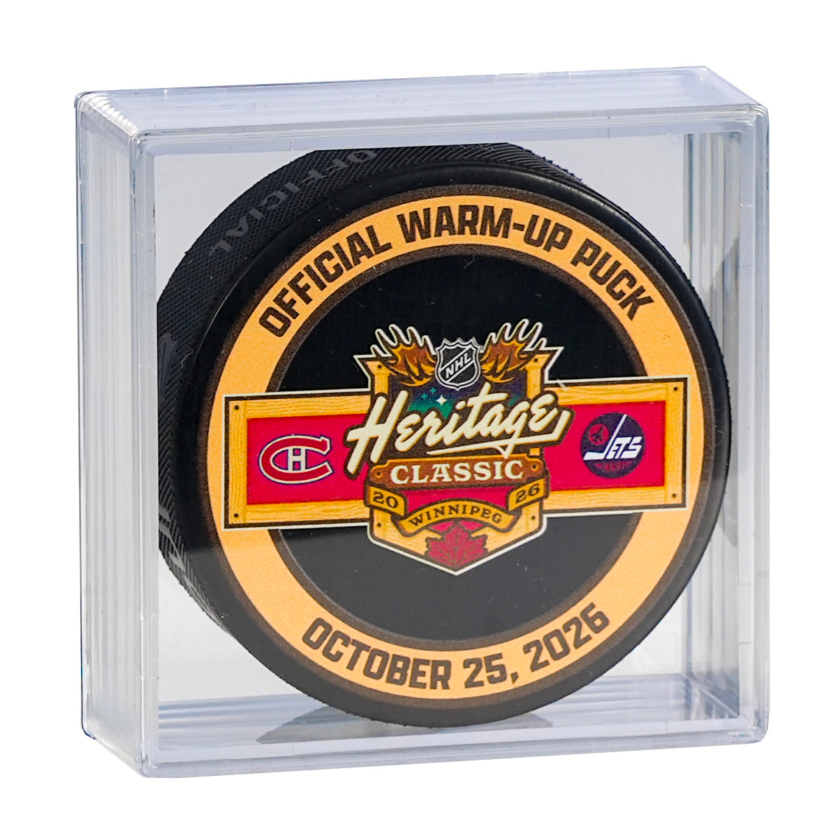 2026 HC WARMUP ISSUED PUCK