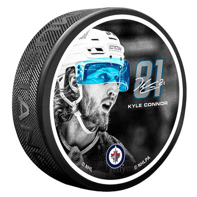 NEON PLAYER PUCK - 81 CONNOR