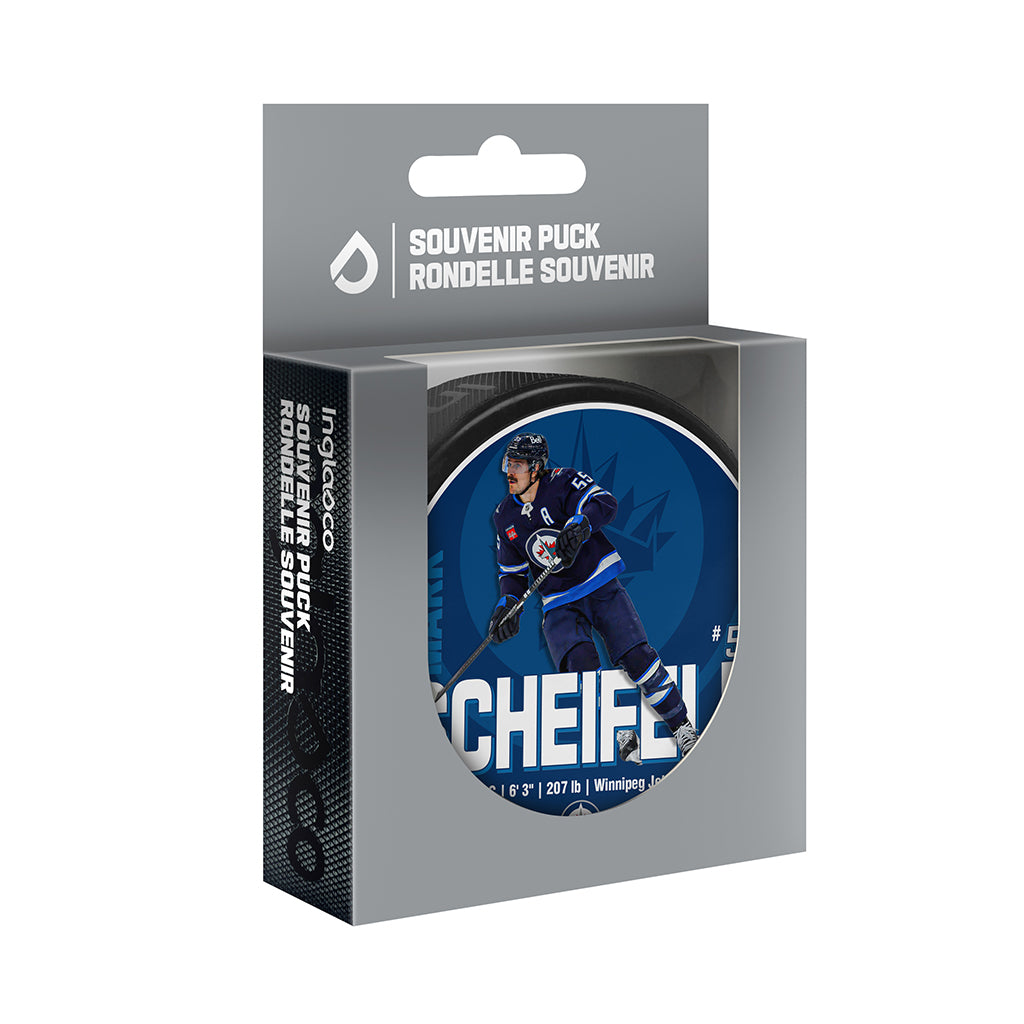 NHLPA PUCK - 55 SCHEIFELE
