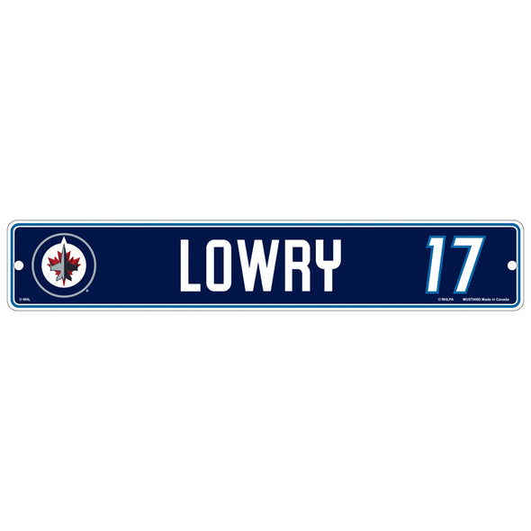 NAME PLATE SIGN - LOWRY