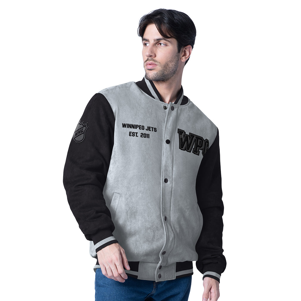 INFIELDER FAUX-SUEDE JACKET