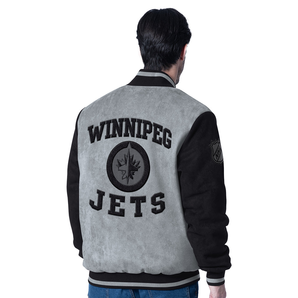 INFIELDER FAUX-SUEDE JACKET