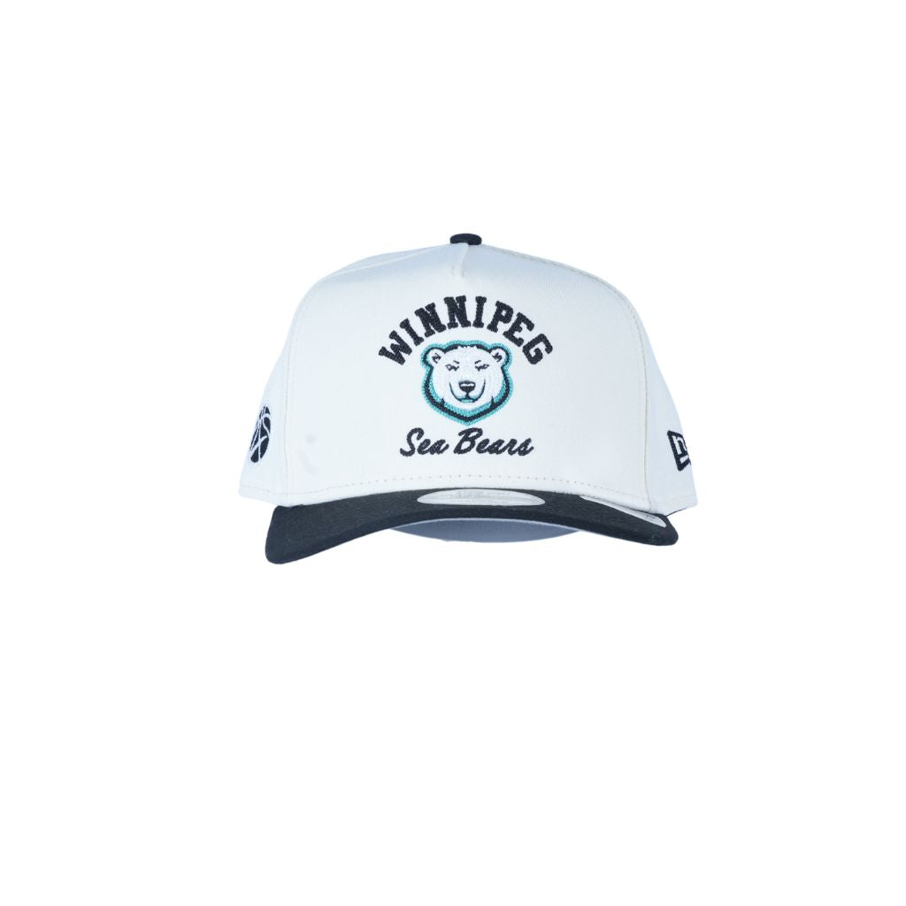 SEA BEARS 950 ARCHED CAP CHROME/BLACK