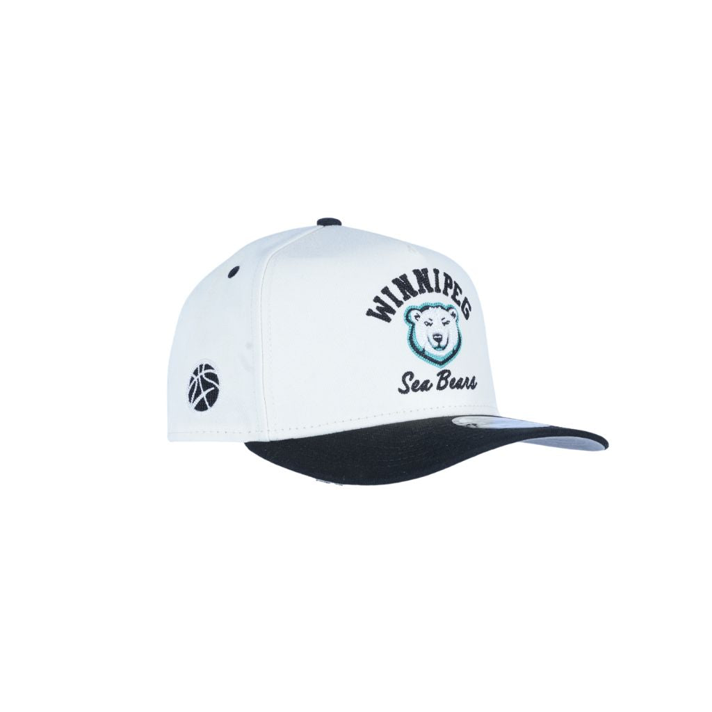 SEA BEARS 950 ARCHED CAP CHROME/BLACK