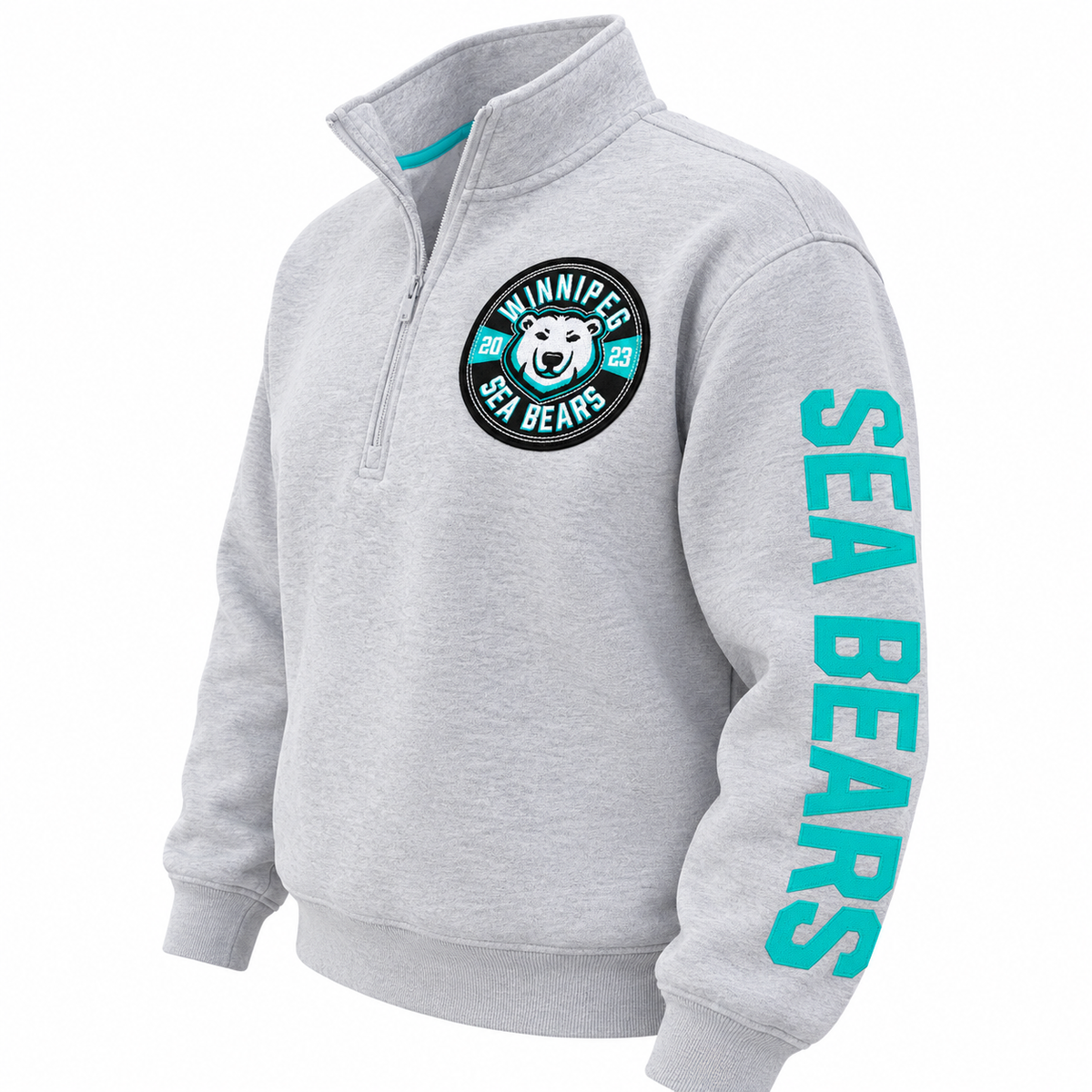 SEA BEARS X MONDETTA OVERSIZED 1/4 ZIP