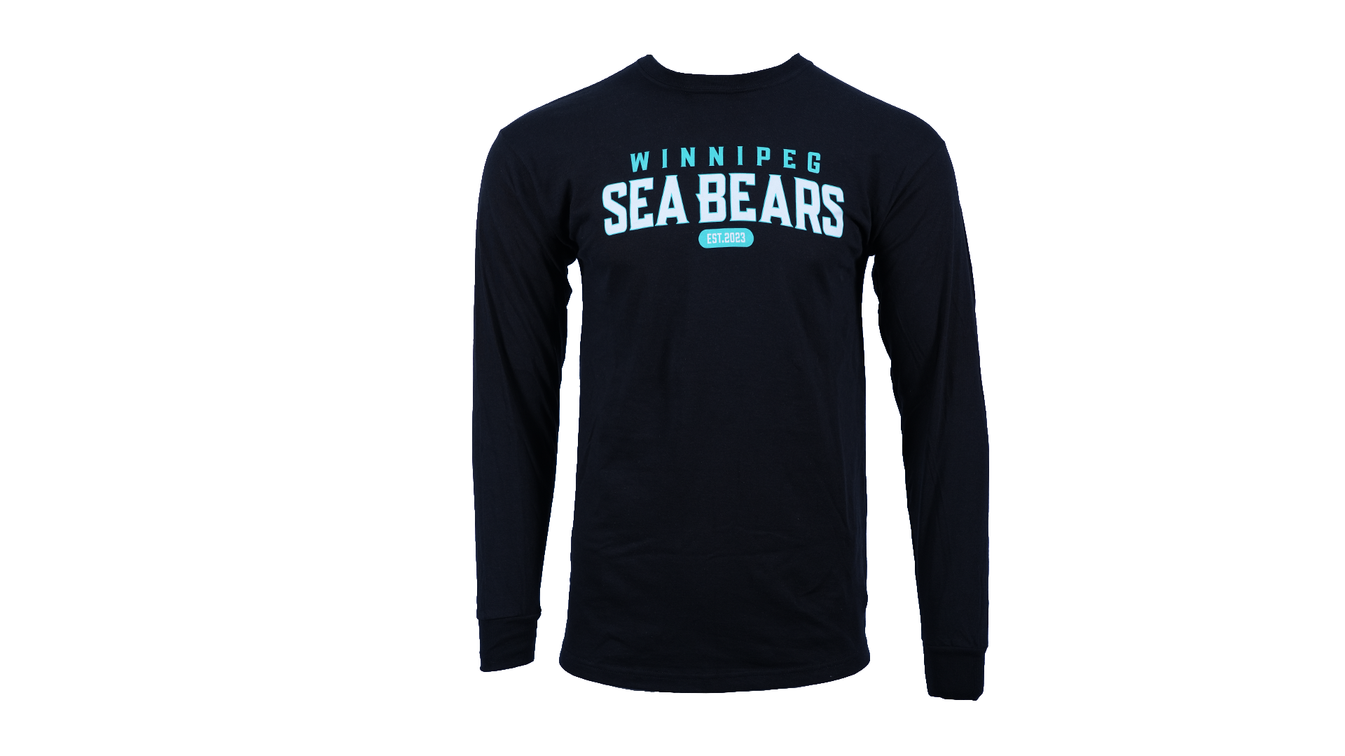 SEA BEARS WORDMARK LONGSLEEVE BLACK