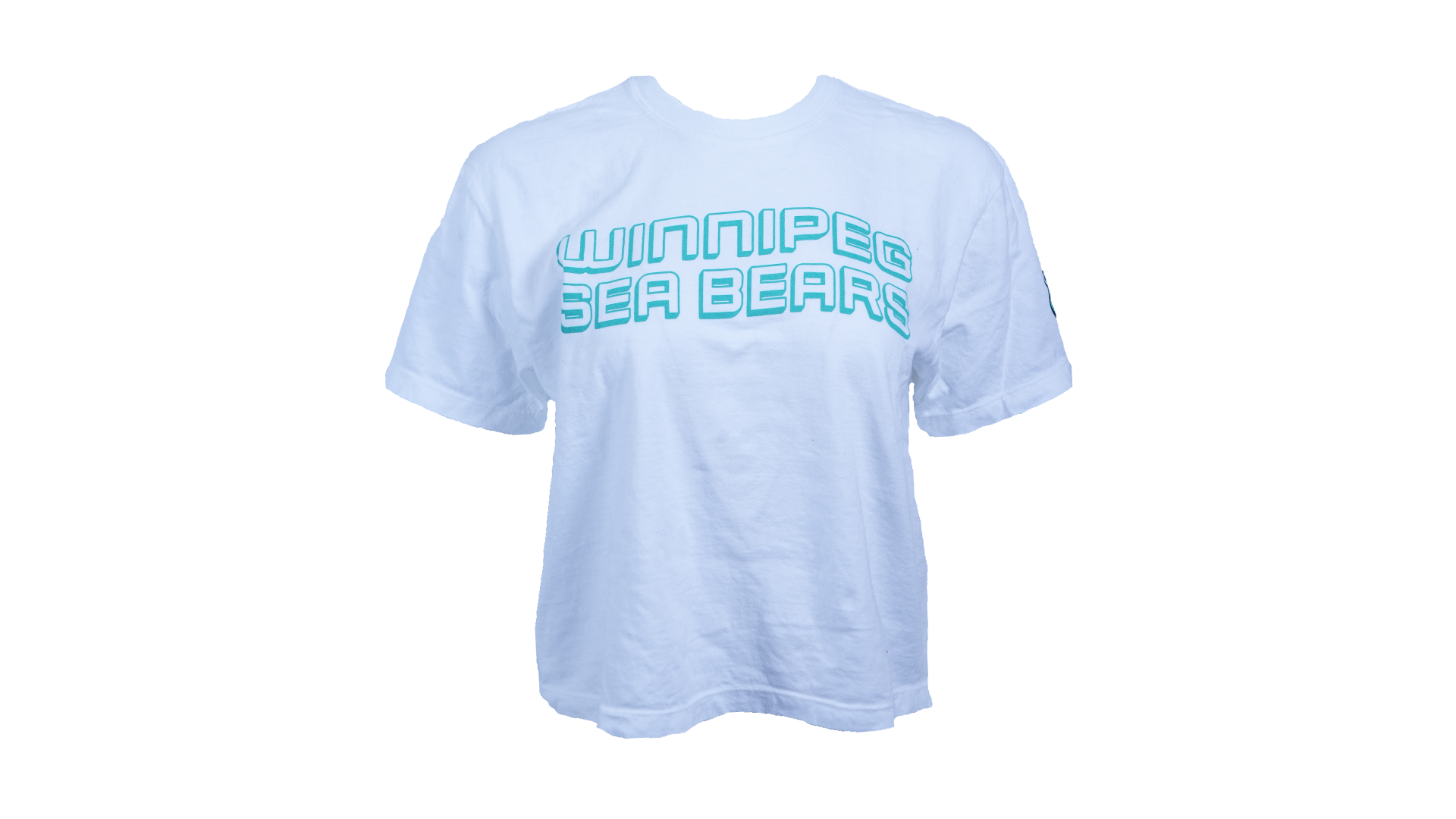 SEA BEARS WOMENS WAVE BOXY TEE WHITE