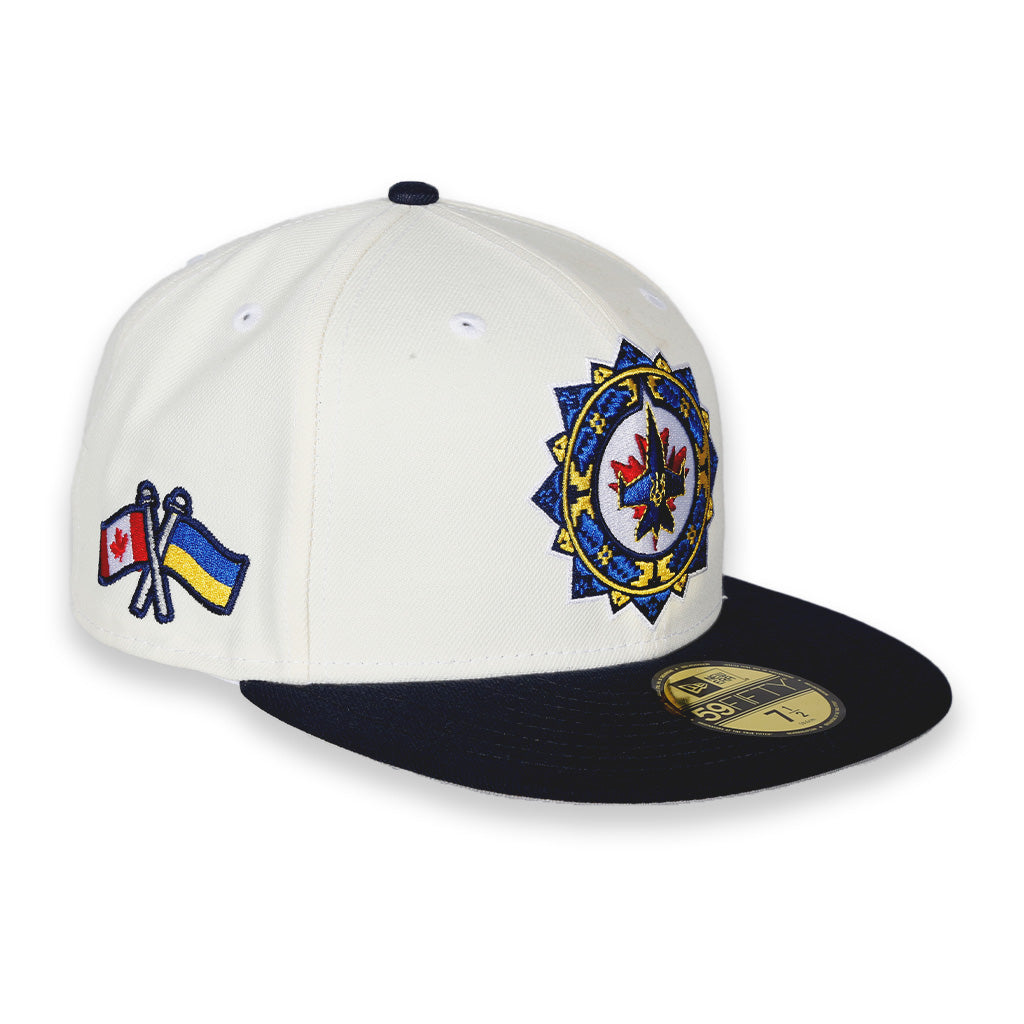 UKRAINIAN LOGO 5950 CAP CHR/NVY