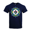 UKRAINIAN LOGO T-SHIRT - NAVY