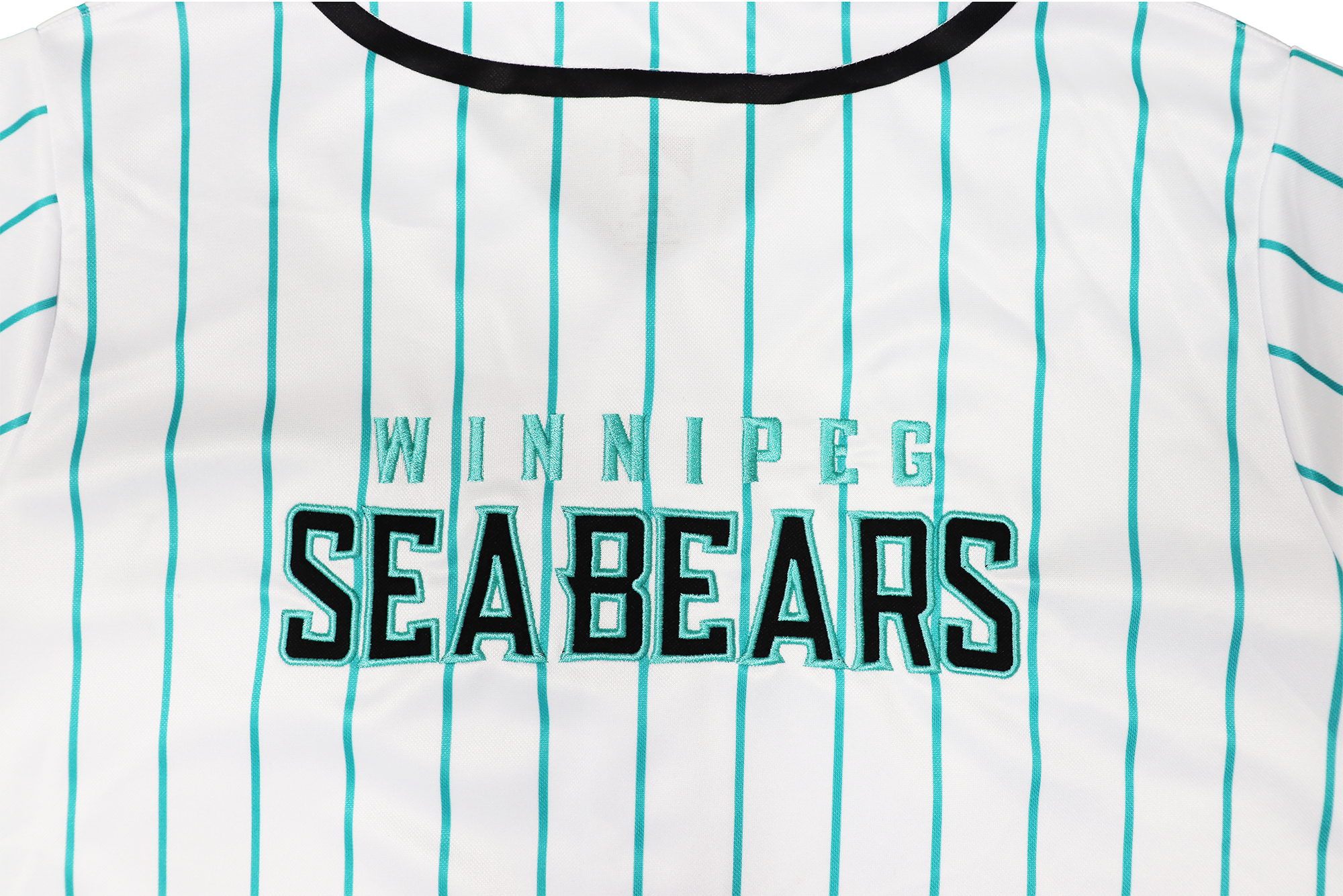 SEA BEARS ADULT BASEBALL JERSEY WHITE