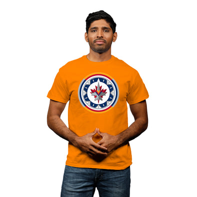 Winnipeg Jets 2022 WASAC Night Orange Indigenous Warmup Jersey Custom