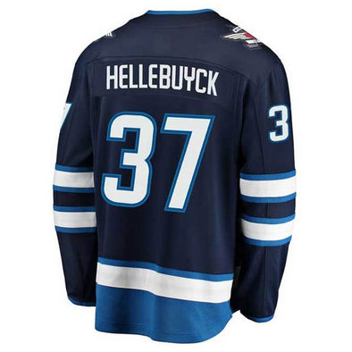 Winnipeg Jets Heritage Classic Hellebuyck Jersey. Size 50. Tags attached.  Asking for 200 USD, very open to offers :) : r/hockeyjerseys