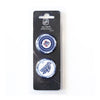 2-PACK BALL MARKERS - WHITE