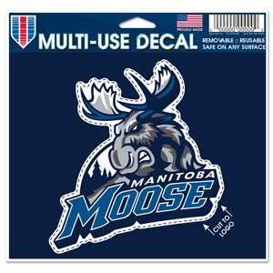 Manitoba Moose Adult Established Logo Long Sleeve Shirt –